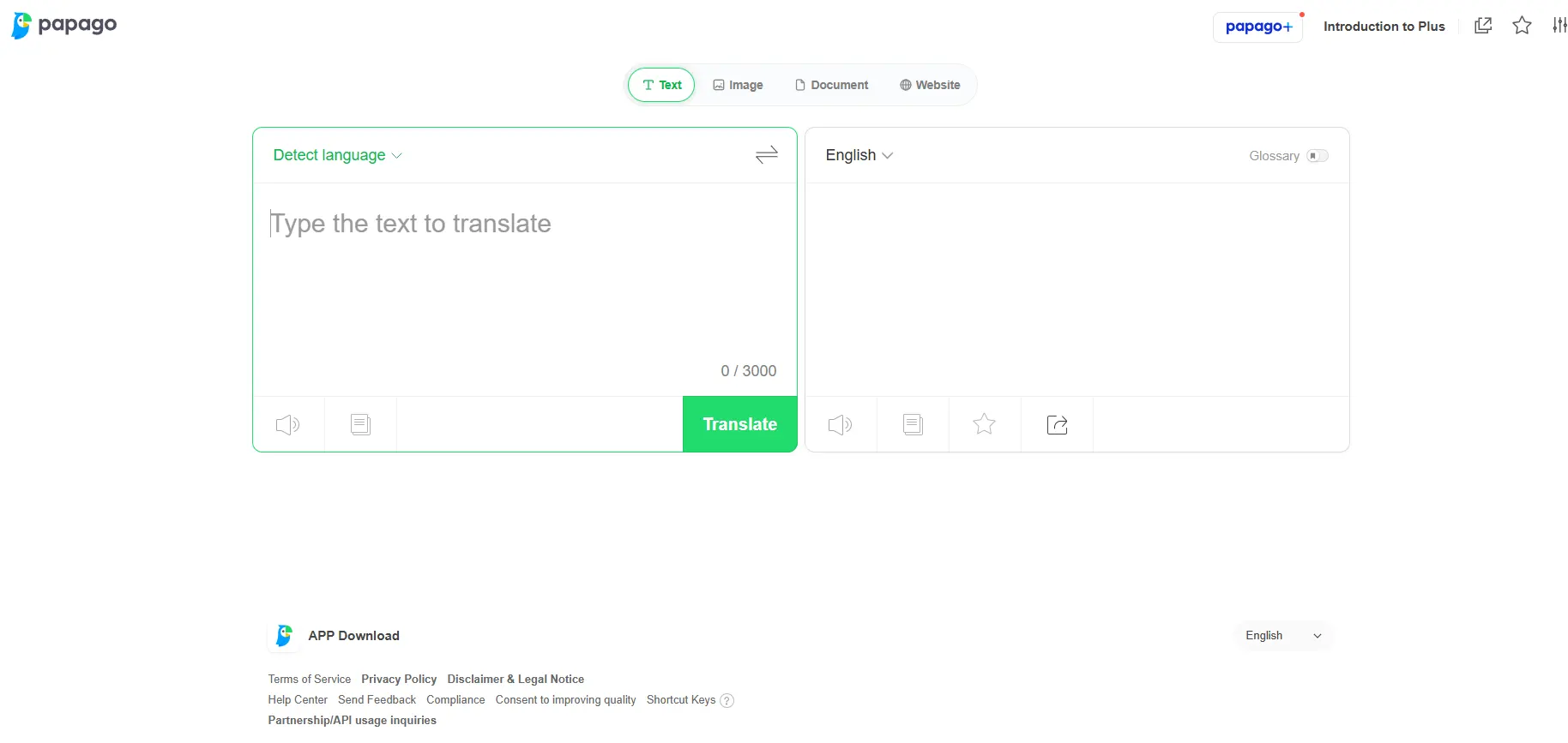 The Naver Papago interface demonstrates a korean to english image translator capturing complex characters, recognizing honorifics and slang, and delivering accurate English results for menus, signs, and daily documents on mobile.
