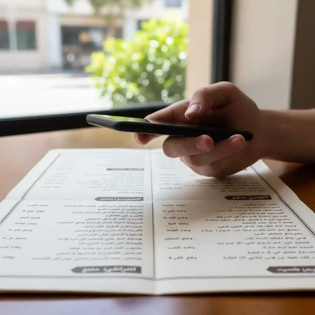 Comparison: Badly lit photo vs. evenly lit photo for OCR.