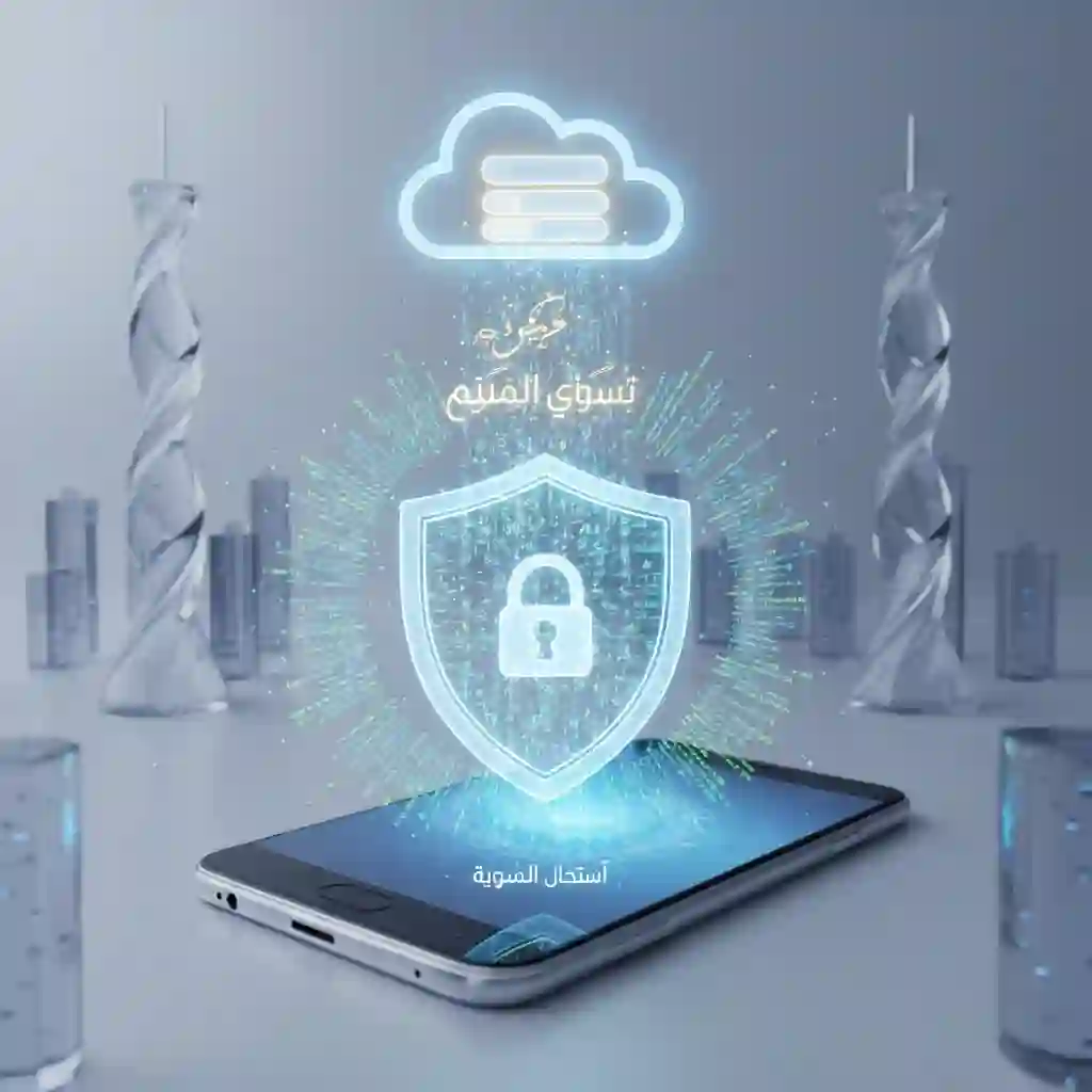 Security shield icon representing safe data handling.