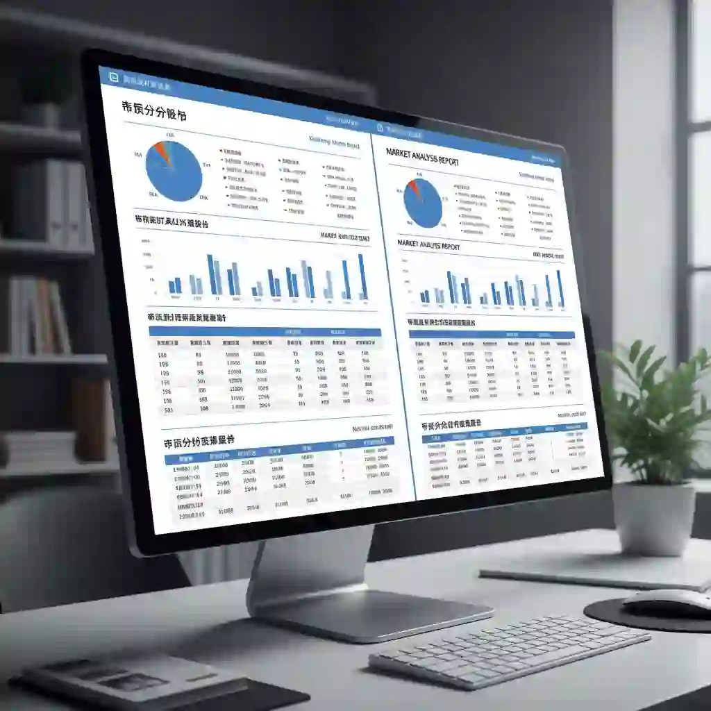Screenshot illustrating a chinese translator from image processing a business report, maintaining formatting while translating specialized terminology for enterprise use.