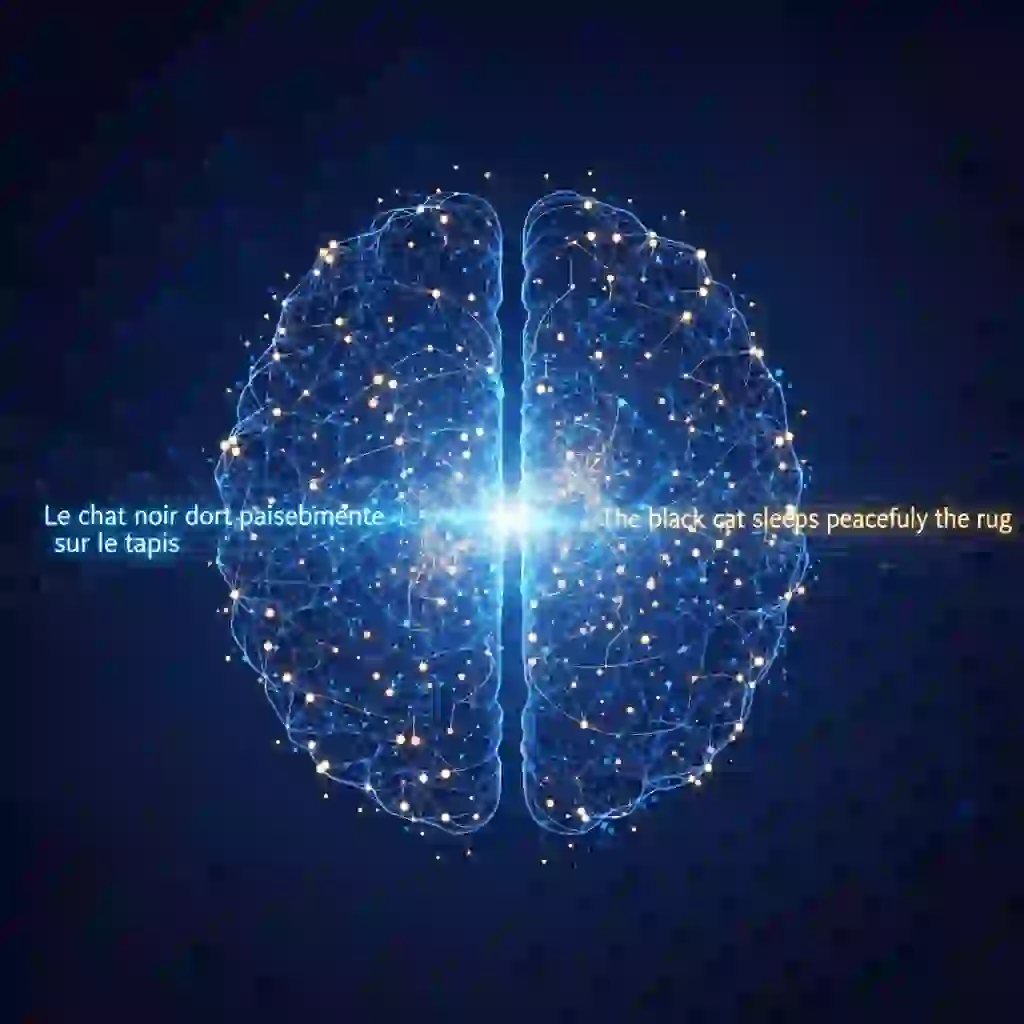 Diagram highlights why NMT engines improve french to english image translation by understanding sentence context, reducing word-by-word mistakes, and delivering natural, domain-aware outputs for technical documents, menus, and signage.