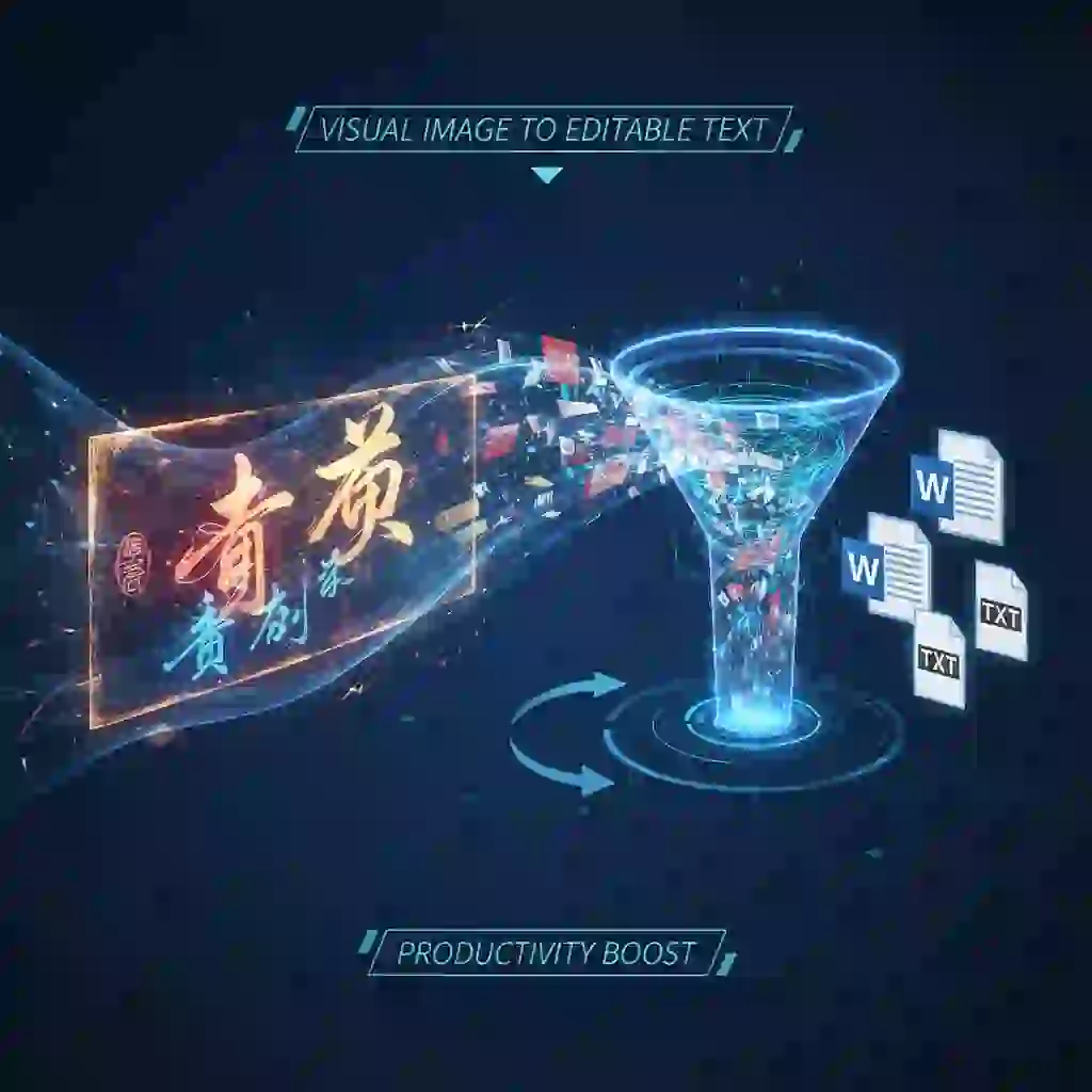 Screenshot of an image‑to‑Word export feature within a chinese image translator, converting recognized Chinese text into editable files for efficient note‑taking, documentation, and downstream processing in professional or academic workflows.