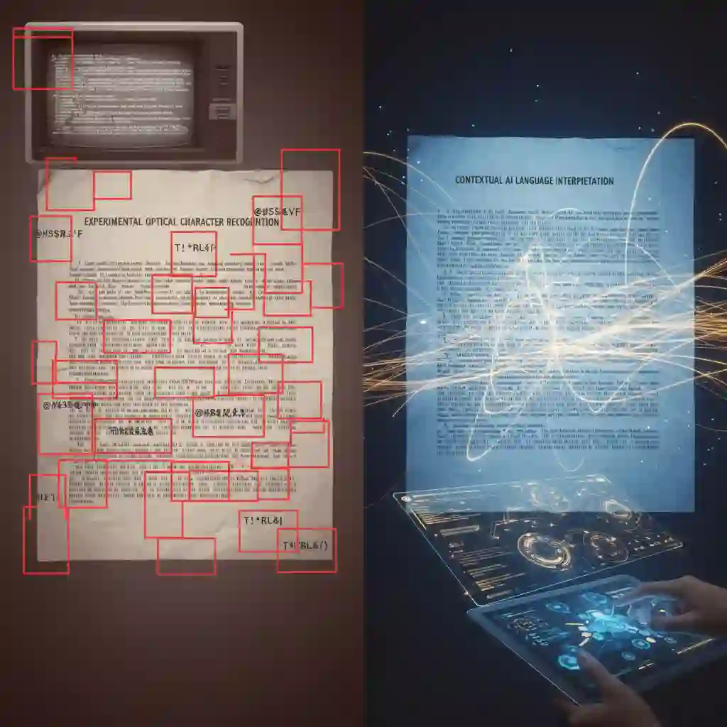 Technical analysis comparing legacy OCR with modern ai translate images models, highlighting over 40 percent improvement in contextual understanding, semantic reconstruction, and robust accuracy across complex backgrounds, multi-page documents, and real-world photography