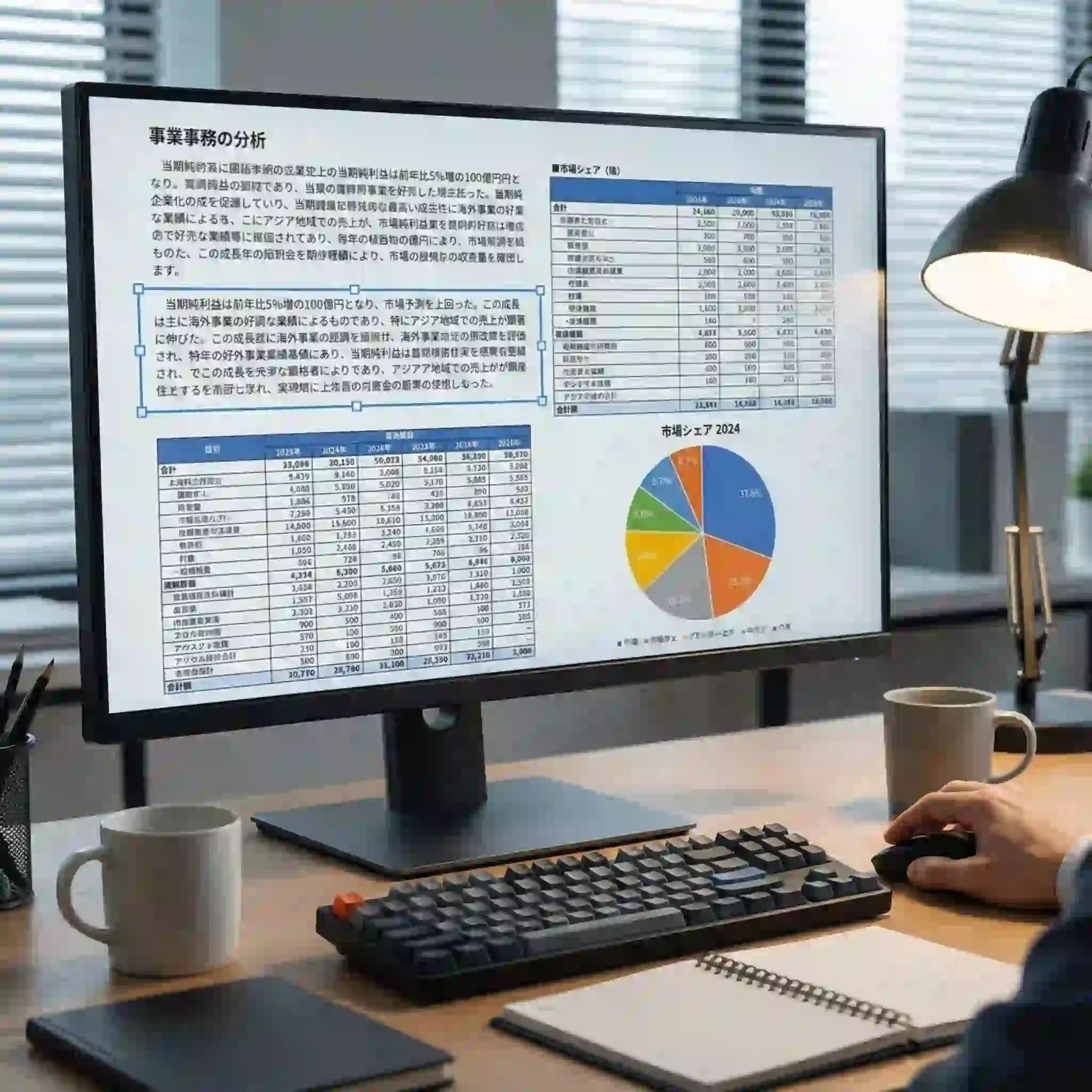 Academic translation case showing charts and text where teams translate japanese image to english accurately, screenshotting regions separately for OCR, then proofreading and integrating results into professional documents.